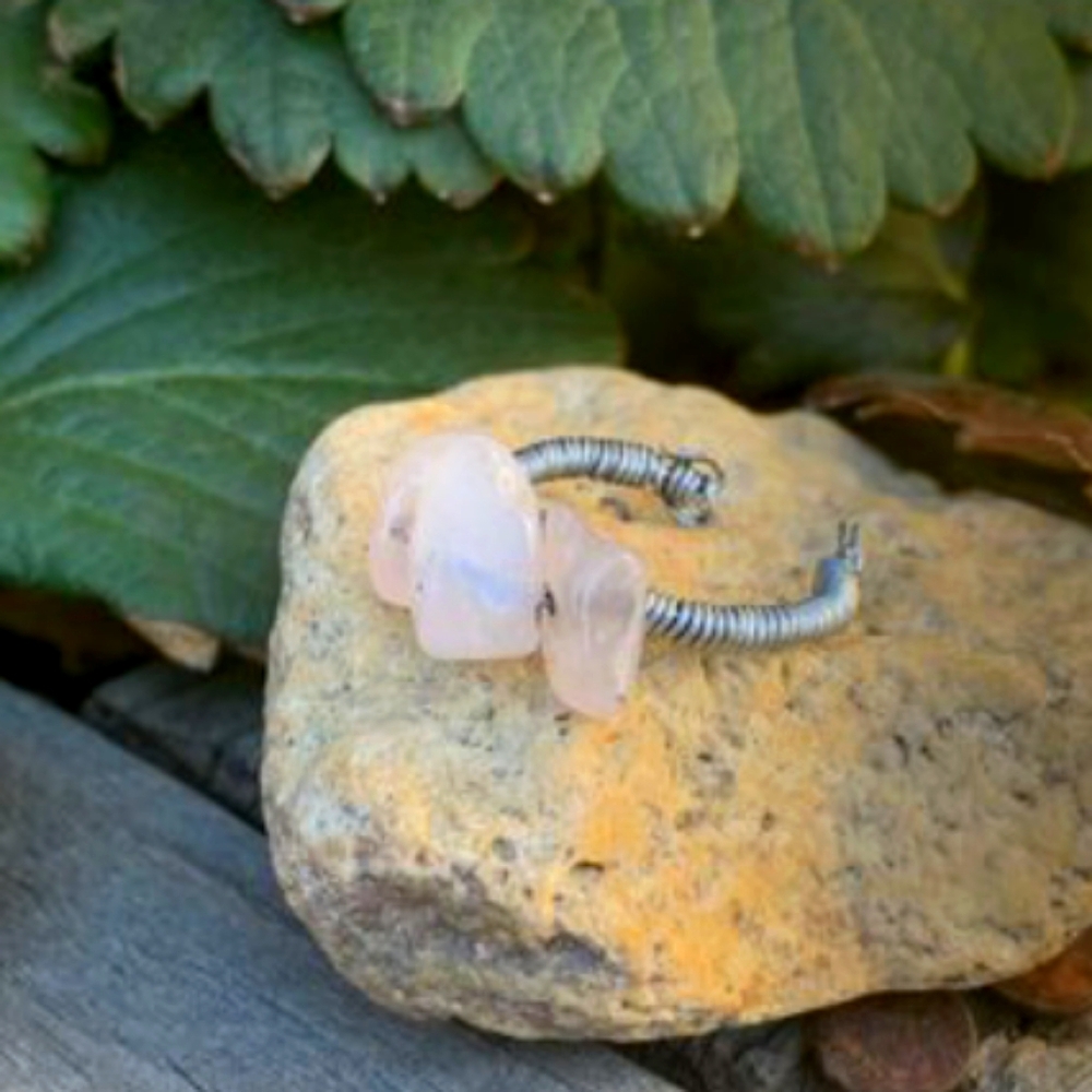 rose quartz ring!
